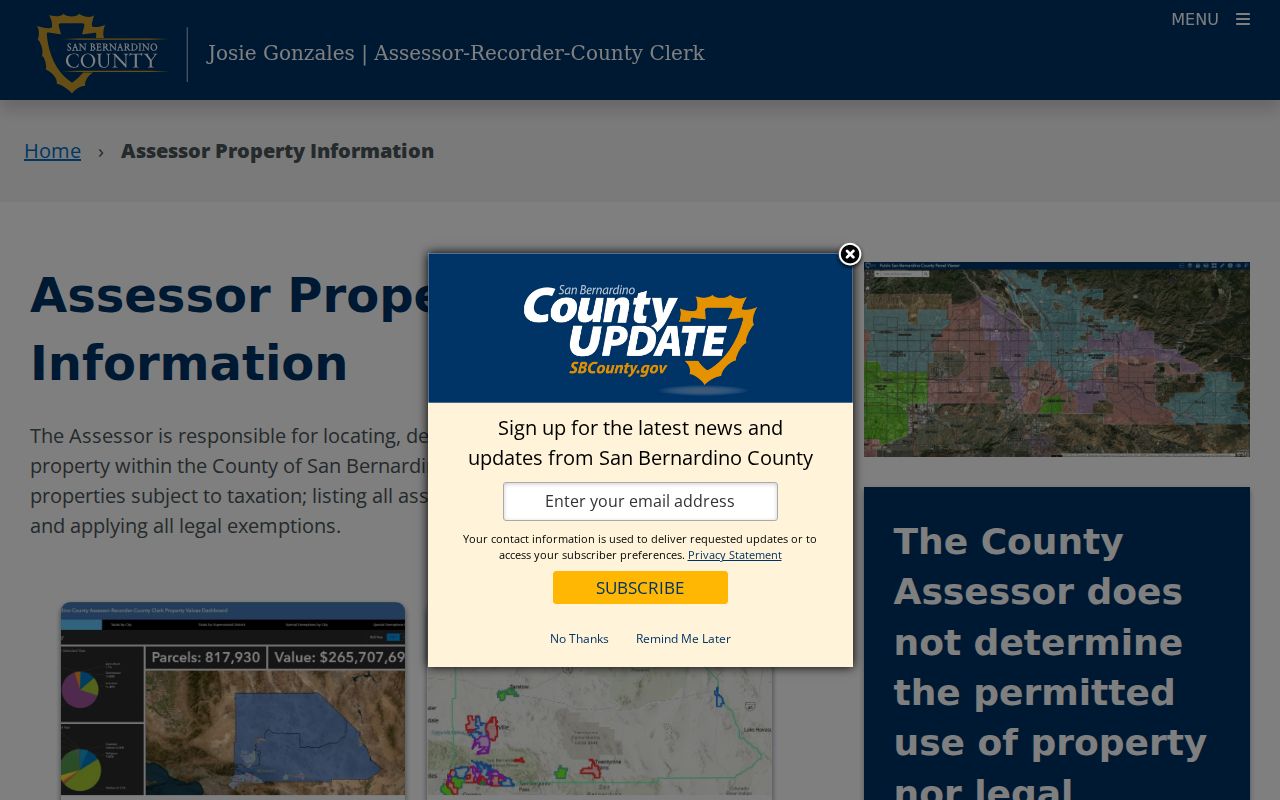 Hesperia residents directory county assessor property search